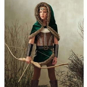 Chasing Fireflies Archer Costume - Girls Size 8